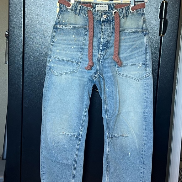 We The Free Moxie Pull-On Barrel Jeans - Picture 3 of 4